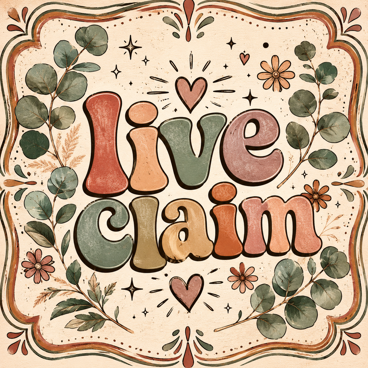 Live Claims - Glitter Pens