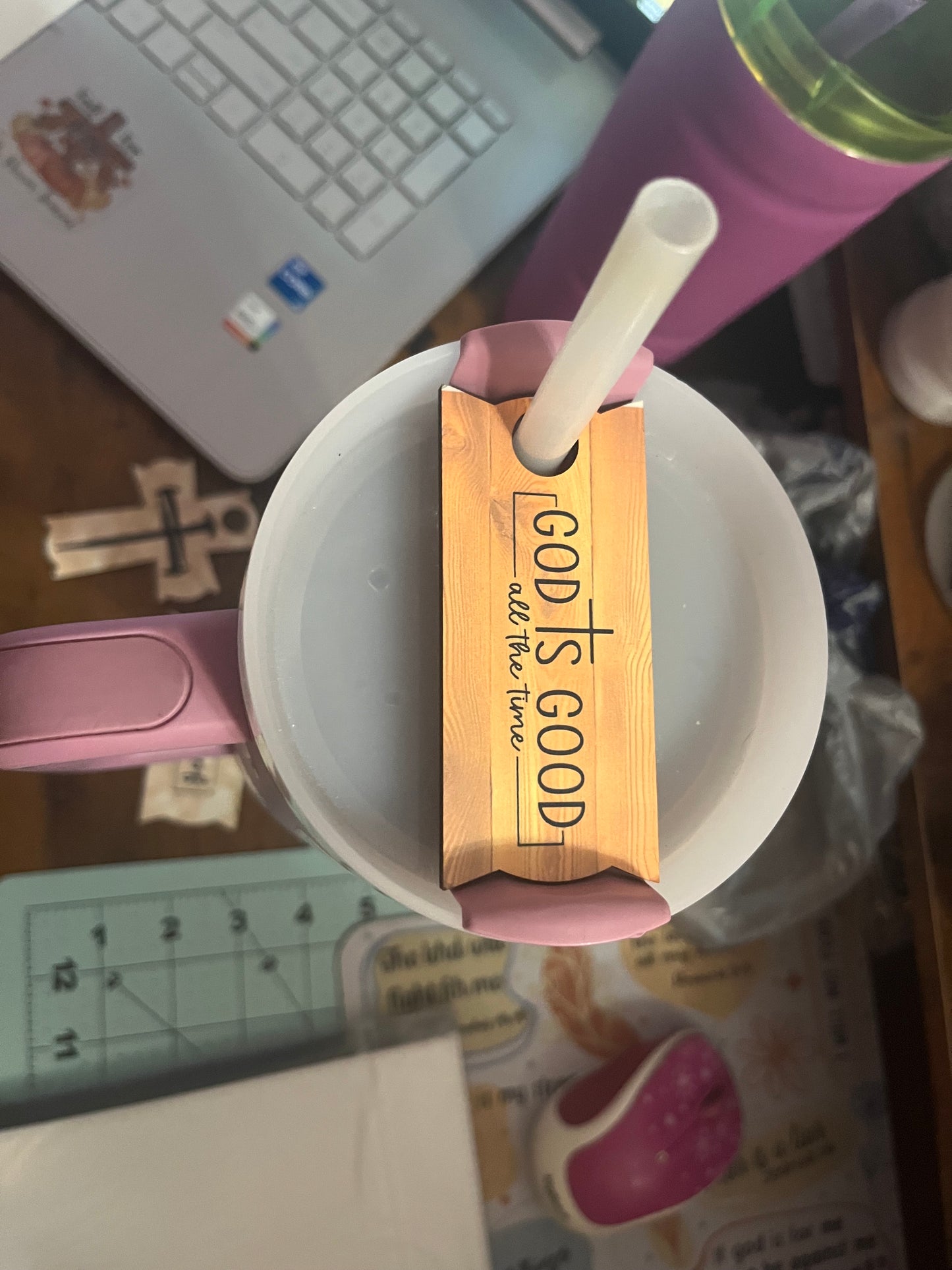 Tumbler Topper - God is Good